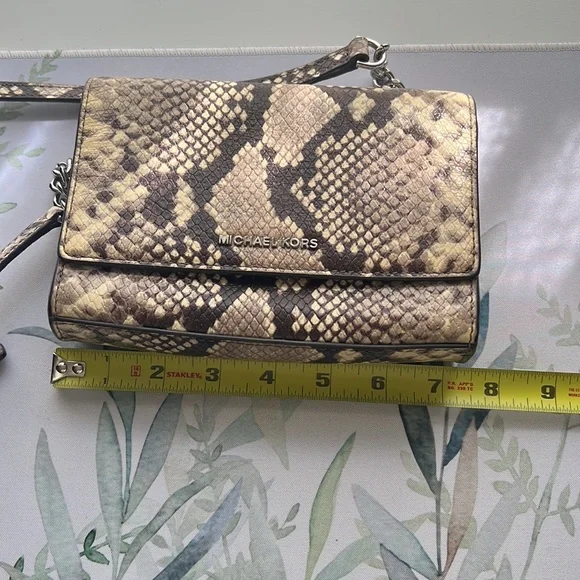 Michael Kors snakeskin crossbody - Picture 8 of 9